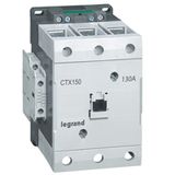 3-pole contactors CTX³ 150 - 130 A -100- 240 V~/= - 2 NO + 2 NC -screw terminals