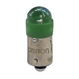 Pushbutton accessory A22NZ, Green LED Lamp 6 VDC