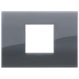 Classic plate 2centrM Reflex smoke grey