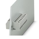 HDFK  4 BK - Panel feed-through terminal block