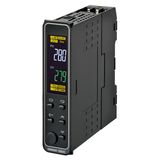 Temp. controller, PRO, DIN Rail 22,5mm, Uni. I/P,1 x 12 VDC pulse OUT, E5DC1009E