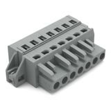 1-conductor female connector CAGE CLAMP® 2.5 mm² gray