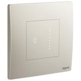 Mallia Senses - 1 gang Led sliding touch dimmer - Champagne