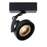 DORIAN Ceiling spotlight Dim-to-Warm GU10 12W Blac