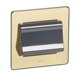 Synergy Sleek 230V Key Card Switch Gold