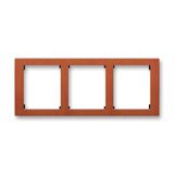 3901F-A50130 52J Cover frame 3gang, horizontal