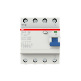 F204 A-25/0.3 Residual Current Circuit Breaker 4P A type 300 mA