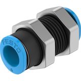 QSMS-6 Push-in bulkhead connector