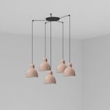 VENICE PENDANT PINK ø160 1x E27 5L