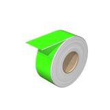 Device marking, halogen-free, Self-adhesive, 30000 x Polyester, green