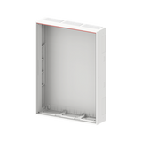 A47B ComfortLine A Wall-mounting cabinet, Surface mounted/recessed mounted/partially recessed mounted, 336 SU, Isolated (Class II), IP00, Field Width: 4, Rows: 7, 1100 mm x 1050 mm x 215 mm