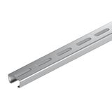 AML3518P2000A2 Profile rail perforated, slot 16.5mm 2000x35x18
