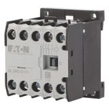 Contactor, 24 V DC, 3 pole, 380 V 400 V, 5.5 kW, Contacts N/C = Normally closed= 1 NC, Screw terminals, DC operation