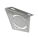 VARIABLE FLANGE FOR CEILING FIXING - 40-TYPE - FINISHING: INOX