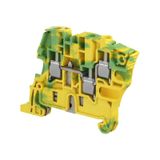 SCREW CLAMP - GREEN/YELLOW