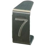 Number insert "7", StSt