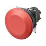 Pushbutton A22NZ Ø22, bezel plastic, MUSHROOM, Alternate, CAP COLOR Op