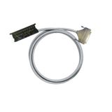 PLC-wire, Analogue signals, 37-pole, Cable LiYCY, 1 m, 0.25 mm²