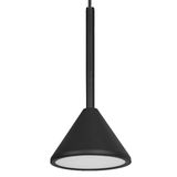 DECOR FUJI 1XPENDANT 5W 830 BK LEDV