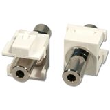 Stereo Keystone, 3.5mm, 2 pack 3.5mm Stereo Keystone module for use with our snap-in keystone blocks!