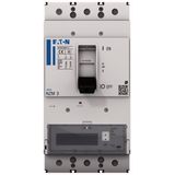 NZM3 PXR25 circuit breaker - integrated energy measurement class 1, 400A, 4p, variable, withdrawable unit