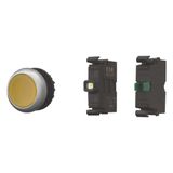 M22-DL-Y-K10LED-BVP Eaton Moeller® series M22 Illuminated pushbutton actuator