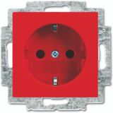 20 EUC-917 CoverPlates (partly incl. Insert) Busch-balance® SI red RAL 3020