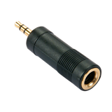 Adapter Stereo 3,5 mm m/6.3mm Gold Plated