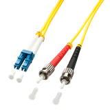 Fibre Optic Cable LC/ST, 5m 9/125µm, Singlemode