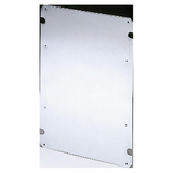 BACK-MOUNTING PLATE IN GALVANISED STEEL 200X254