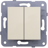 Karre Plus-Arkedia Beige (Quick Connection) Dual Switch