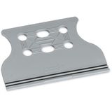 Strain relief plate gray