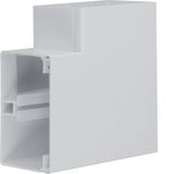 flat angle PVC for trunking FB 80x130mm light grey