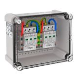 PVG-C1000K  110 Combiner Box 2x1 PV string to 2 WR-MPP 1000V DC