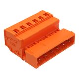 1-conductor male connector CAGE CLAMP® 2.5 mm² orange