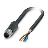 SAC-4P-M12MS/24,0-28X SH OD - Sensor/actuator cable