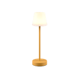 Martinez LED outdoor table lamp yellow rechargeable