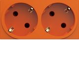 GALLERY SOCKET SOCKET DOUBLE 4 F. ORANGE