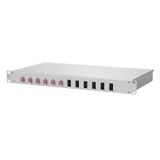 OpDAT fix patch panel splice 6xLC-D OM4