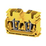 Feed-through terminal block, Tension-clamp connection, 2.5 mm², 800 V,