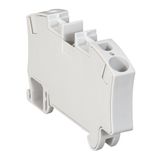 Terminal block Viking 3 - spring - 1 connect - 1 entry/1 outlet - pitch 10 -grey