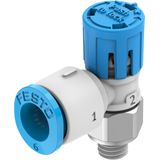 VFOE-LE-T-M5-Q6-F1A One-way flow control valve