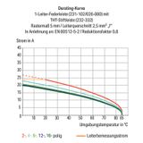 THT male header for double-deck assembly 1.0 x 1.0 mm solder pin angle