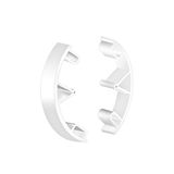 Spacer for series Basic, white