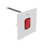 Art d'Arnould - 1 gang 45A switch double pole Epure - Satin White