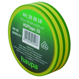 Electrical insulation tape 19 mm x 20 m green/yellow