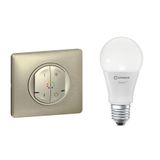 Ambiances Couleurs extension pack Céliane with Netatmo 2 wireless control and color bulb - titanium