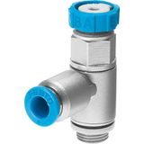 GRLSA-1/8-QS-6 One-way flow control valve