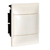 LEGRAND 1X6M FLUSH CABINET WHITE DOOR E+N TERMINAL BLOCK FOR DRY WALL