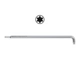 L-keys TORX® ball end with short handle, titanium silver T30x191 mm